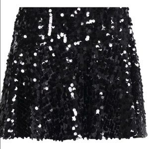 Dolce & Gabbana sequin skirt black #newyearseve